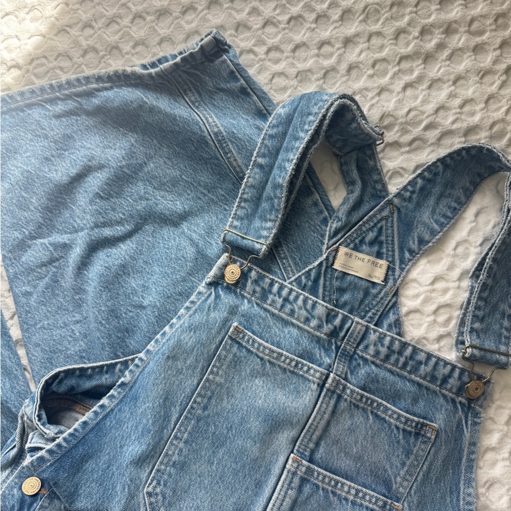 XL We the free good luck barrel overalls - Picture 2 of 4